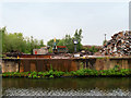 Manchester Ship Canal, Waste Metal Recycling Plant at Irwell Park Wharf