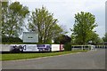 Entrance to Cheltenham racecourse