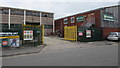 Entrance to Travis Perkins, Neath