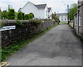 Side road to Ystrad Fawr Villas, Ystradgynlais