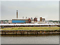 Manchester Ship Canal, Containers Stacked at Delamere Dock