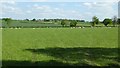 View across farmland to Strensham