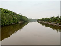 SJ3879 : Manchester Ship Canal Between Ellesmere Port and Eastham by David Dixon