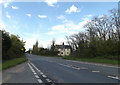 TM1249 : B1113 Bramford Road, Great Blakenham by Geographer