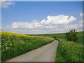 Water Lane, east of Lower Enford Farm