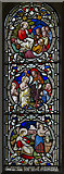 TF0376 : Stained glass window, St Edward's church, Sudbrooke by Julian P Guffogg