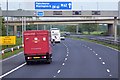 Eastbound M62, Tarbock Green