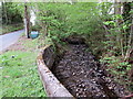 Stream bed on an Ystradgynlais corner