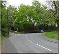 SN7909 : Bend in Station Road, Ystradgynlais by Jaggery