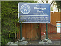 TM1150 : Blueleigh Park sign by Geographer