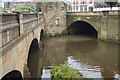 The River Sheaf joins the River Don, Blonk Bridge