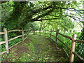 Footpath leading to the church and Trosley Court, Trottiscliffe