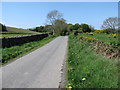 View west along Tannaghmore Road