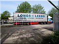 Longs of Leeds lorry in Crindau, Newport