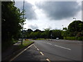 Esher Road Roundabout near the River Mole Bridge