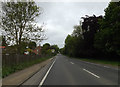 Entering Great Horkesley on the A134 Nayland Road