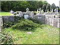 Graves in the eastern block of St Colman