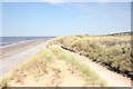 Dunes and Coastal Path at Frith Beach