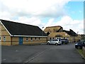 After the fire, Memorial Hall, Lechlade (1)