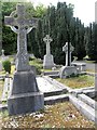 Celtic crosses in St Colman