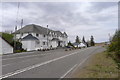 The Bridge of Orchy Hotel and bus stop