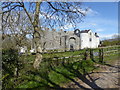 Oxwich Castle in spring