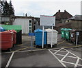SO6303 : Recycling area in Bream Road car park, Lydney by Jaggery