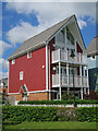 Red house on The Lakes