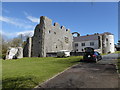 Approaching Oxwich Castle on Gower