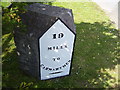 Milestone A477, Pen Y Bont, Amroth Parish