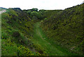 Old quarry on Tegg