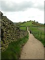 Footpath to Kerridge Hill