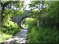 SS5233 : Bridge over Tarka Trail near Fremington by David Smith