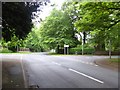 Alsager: junction of Church Road and Lodge Road