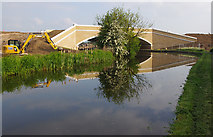 SD4764 : Bridge construction, Lancaster Canal by Ian Taylor