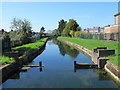 The New River south of Tenniswood Road, EN1