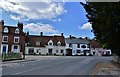 Dorchester: The Fleur de Lys inn and surrounding properties