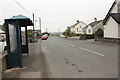 The A4080 (Station Road) at Rhosneigr