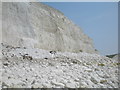 TV5396 : Massive rockfall at Brass Point, East Sussex by Andrew Diack