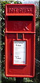 Close up, Elizabeth II postbox on Ingham Road