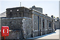 North Wales WWII defences: Caernarfon - Yacht Club loopholed wall