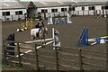 Quite a pop: competitor in the show jumping phase of the One Day Event at Caistor Equestrian