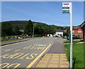 No longer a bus stop, Henllys Village Road, Cwmbran