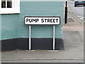 TM0954 : Pump Street sign by Geographer