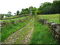 The Shepherd House bridleway north of Roaebucks, Luddendenfoot