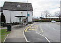 Station Road bus stop and shelter, Llandaff North, Cardiff