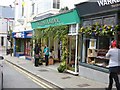 Decorated shop fronts, Meneage Street, Helston