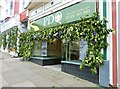 Decorated shop fronts, Coinagehall Street, Helston