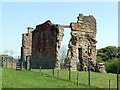 The ruins of Codnor Castle