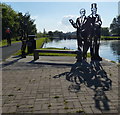 Sculptures along the Forth and Clyde Canal